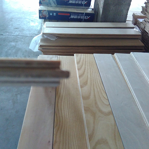 Multi Layer Solid Engineered Wood Floor, Rustic Engineered Oak Flooring