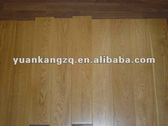 Hand-Scraped Oak Engineered Parquet Flooring