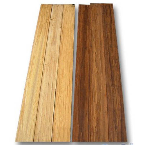 Carbonized Horizontal Solid Bamboo Flooring UV Lacquer Smooth