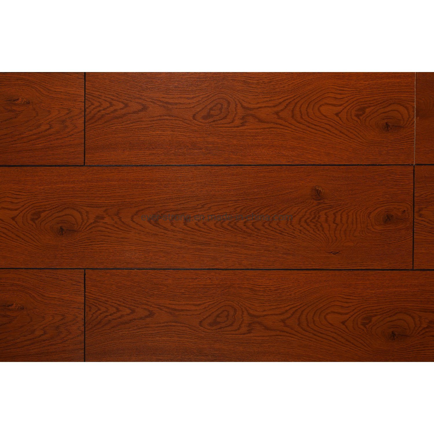 MDF/HDF AC5 Laminate Flooring Laminated Wooden Floor Wax Waterproof German Technology Unilin Click China Best Manufacturer