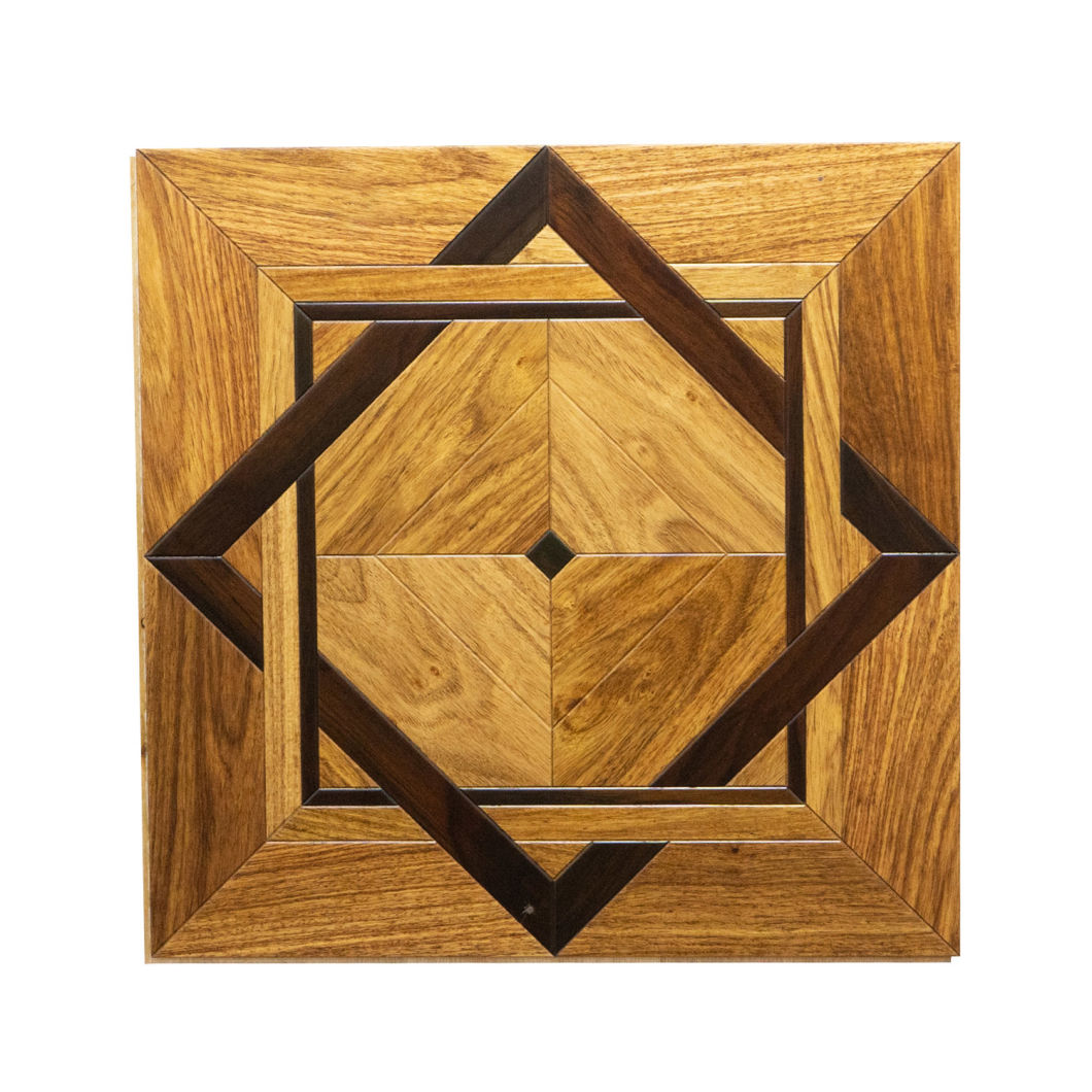 Registered Embossed Hickory HDF Laminate/Laminated Flooring
