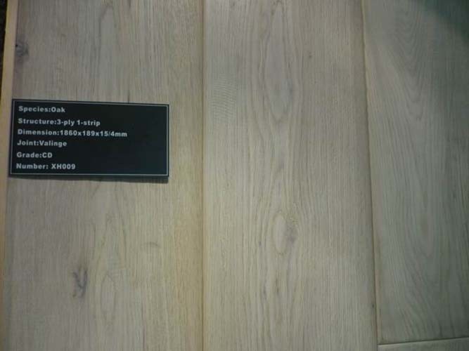 Multi Layer Smooth Euro Oak Engineered Wood Flooring