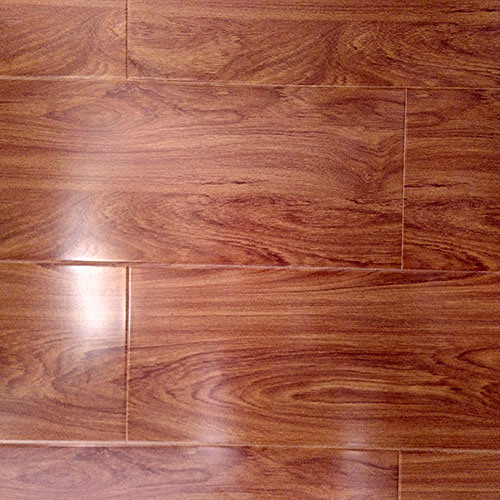Exotic Synchronized Walnut Laminated Floor