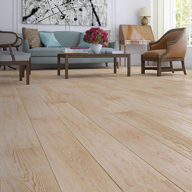 Ab Grade Natural Oak Engineered Wood Flooring, 2-5mm Oak Wood, 10-20mm Overall