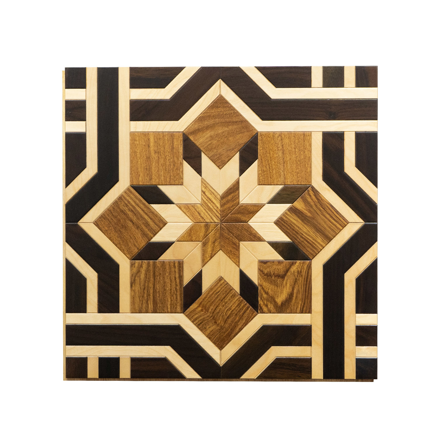 Emboss Waterproof Laminate/Laminated Flooring with Waxed