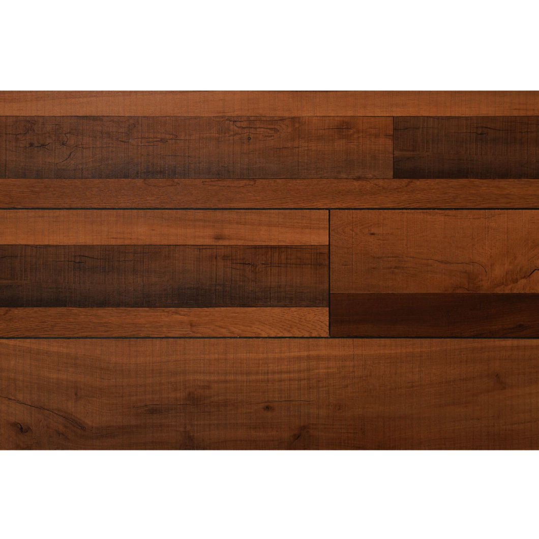 12mm HDF Laminate Wooden Parquet Flooring