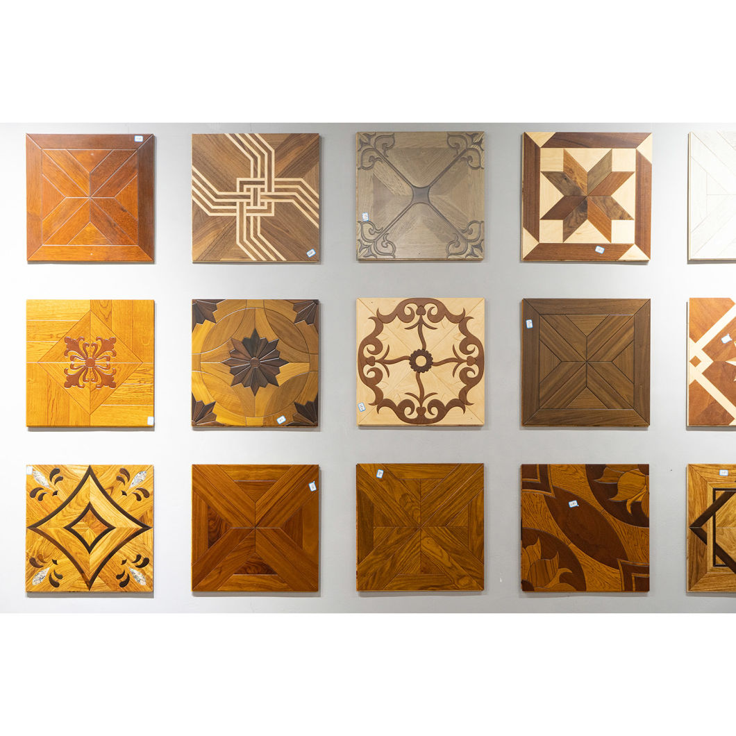 Registered Embossed Hickory HDF Laminate/Laminated Flooring