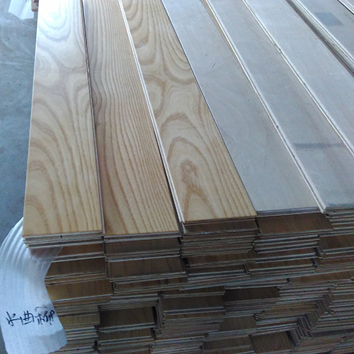Smooth Surface White Ash Multi-Layer Engineered Wood Flooring