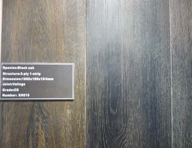 Multi Layer Engineered Wood Floor, Rustic Engineered Birch Flooring with Parquet Design