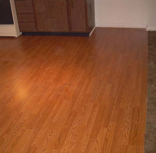 HDF Cherry Laminate/Laminated Flooring Dark Color Floor Tile
