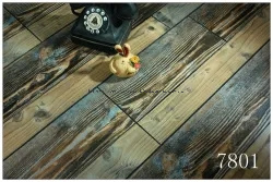 Exotic Synchronized Walnut Laminated Flooring