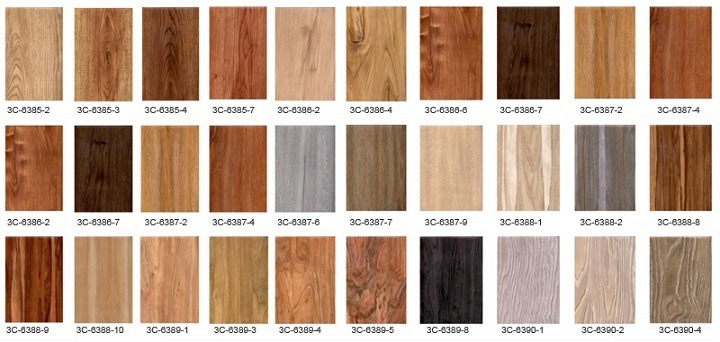 Skidproof PVC Spc Click Vinyl Flooring Planks for Apartment