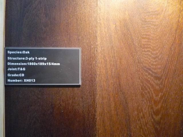 Waterproof Santos Mahogany Multi Layer Engineered Parquet Wood Flooring