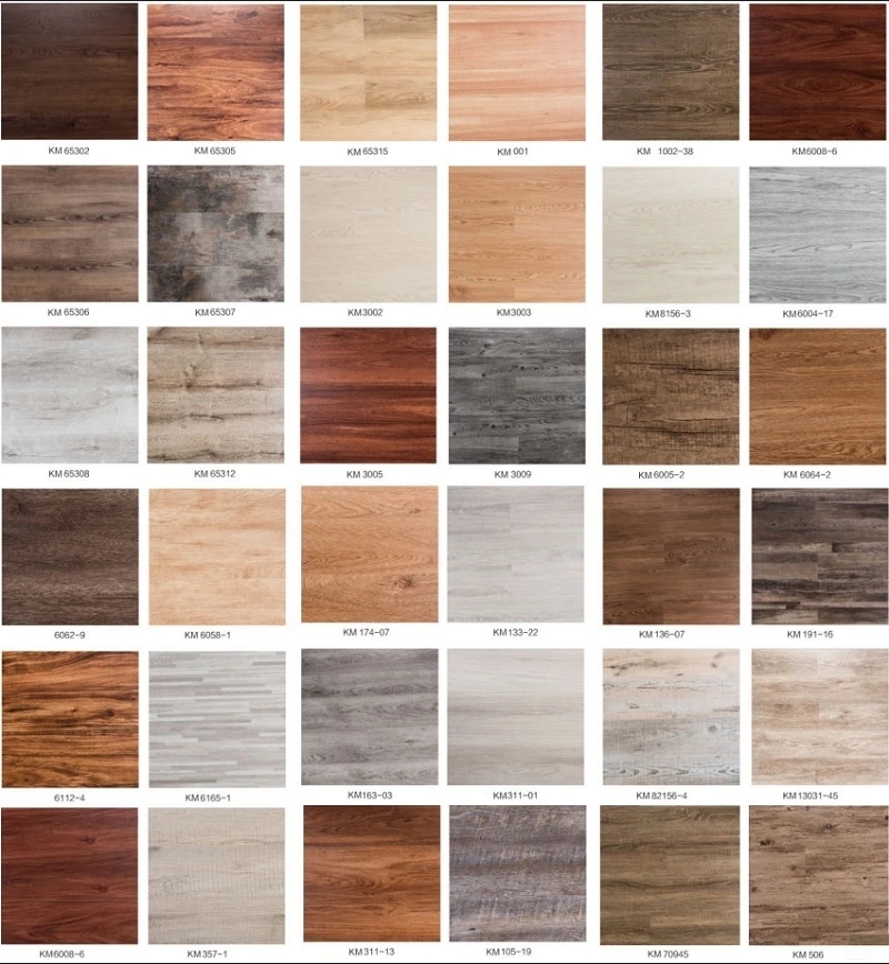 Waterproof Non-Slip PVC/ Rigid Lvt/ Spc Click Lock Vinyl Flooring
