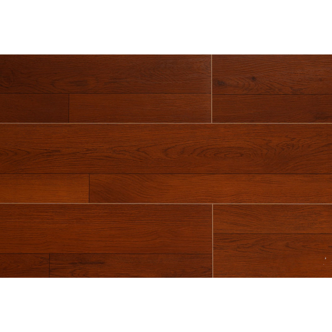 Maple Color 8mm Laminate/Laminated Flooring with Wax
