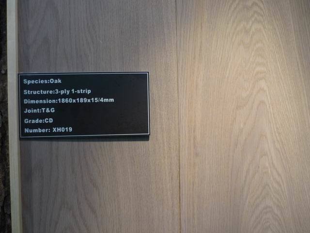 Three-Layer Beech Engineered Solidwood Flooring