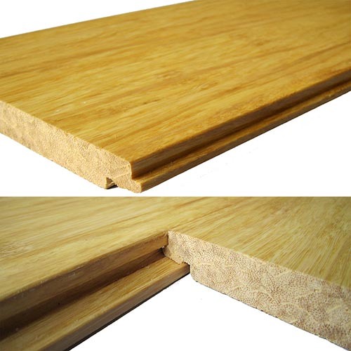 Click System Strand Woven Natural Bamboo Flooring (bamboo flooring)