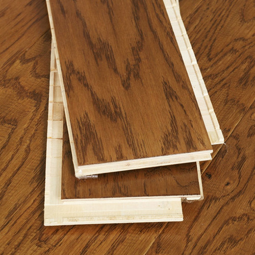 Prefinished Wood Parquet Engineered Flooring Ab Grade, Multi-Layer