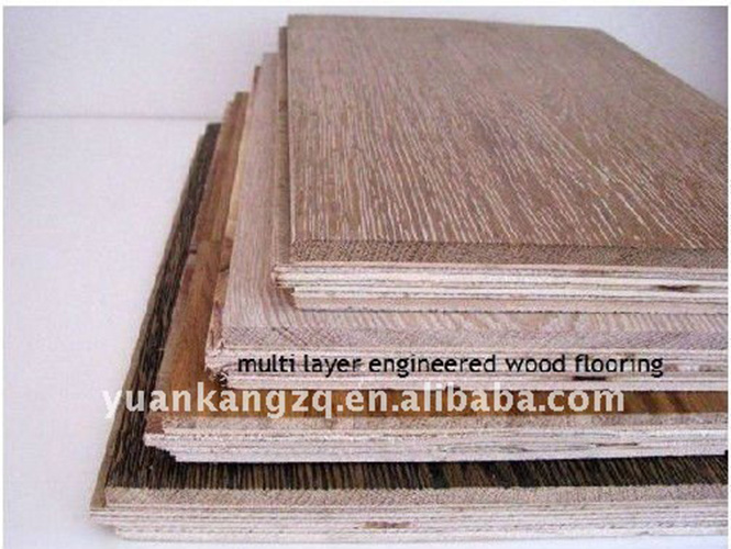 CD Grade Brushed Natural Oiled Multi Layers Oak Engineered Wood Flooring