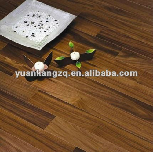 Hand-Scraped Oak Engineered Parquet Flooring