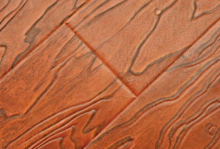 HDF Embossement Laminate Laminated Flooring with New Color AC4