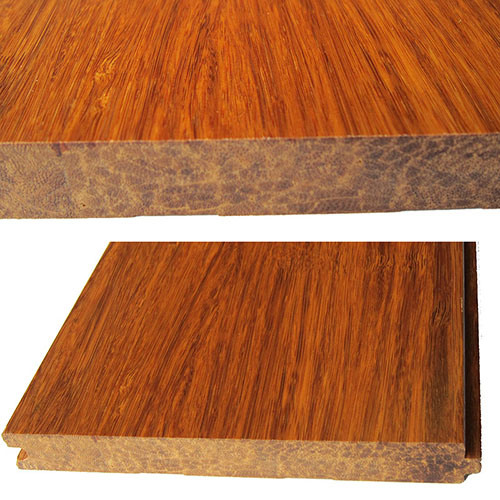 Carbonized Vertical Bamboo Flooring