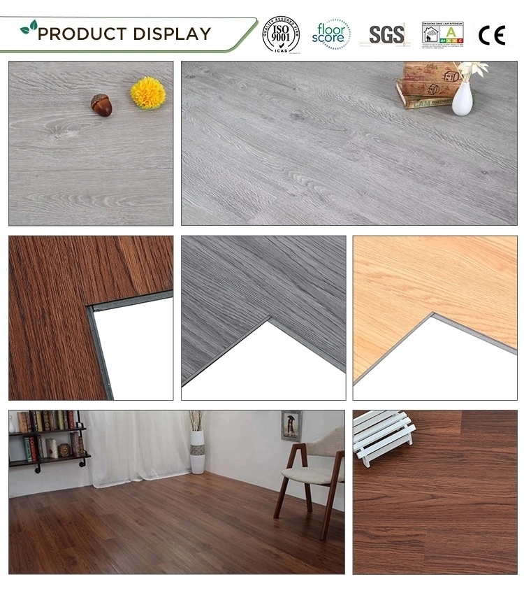 Waterproof Stain Resistant Easy Clean PVC Spc Vinyl Flooring for Decoration Spc Floor CE