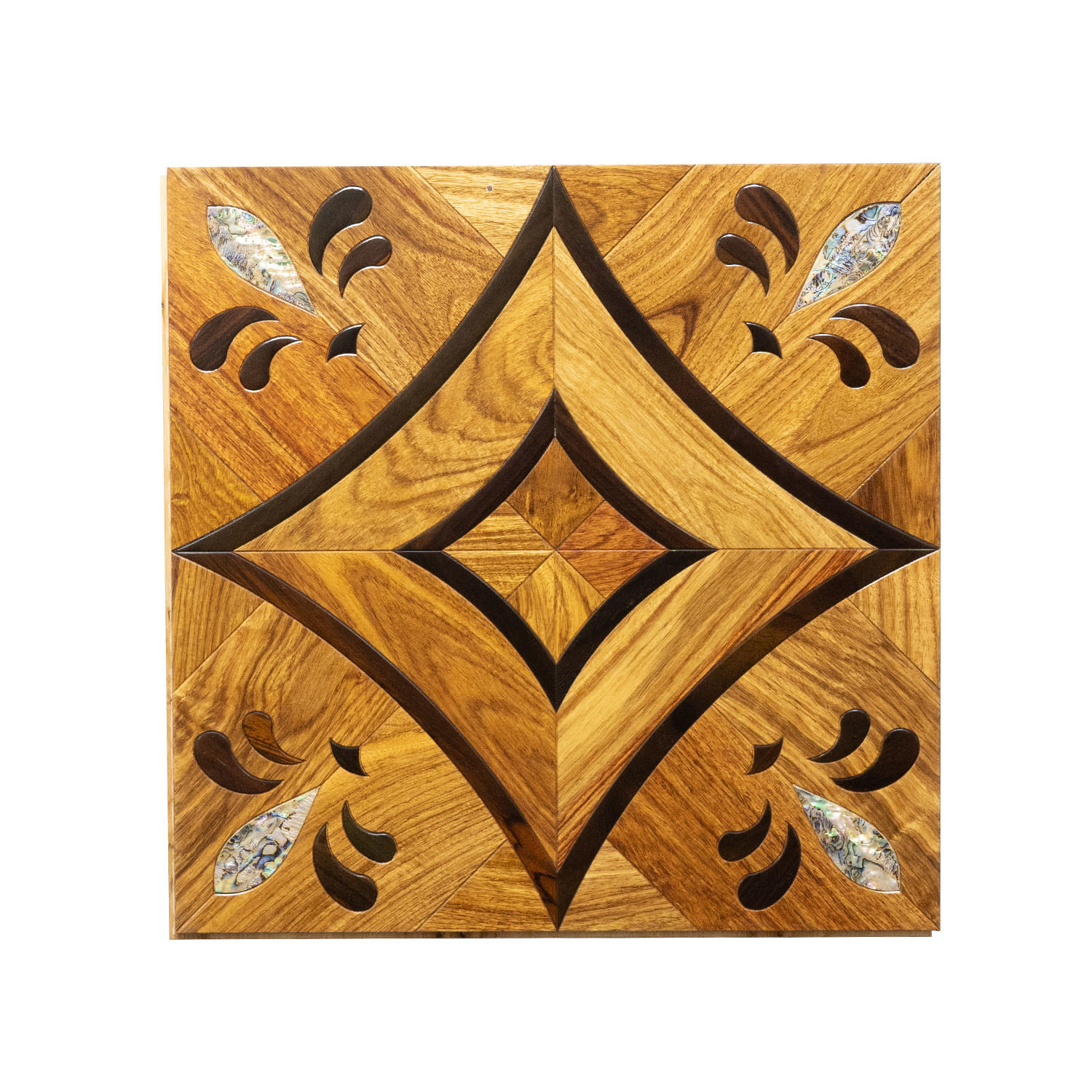 Emboss Waterproof Laminate/Laminated Flooring with Waxed
