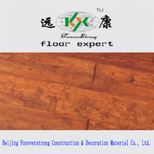 T&G Prefinished Honey Color Solid Wood Flooring
