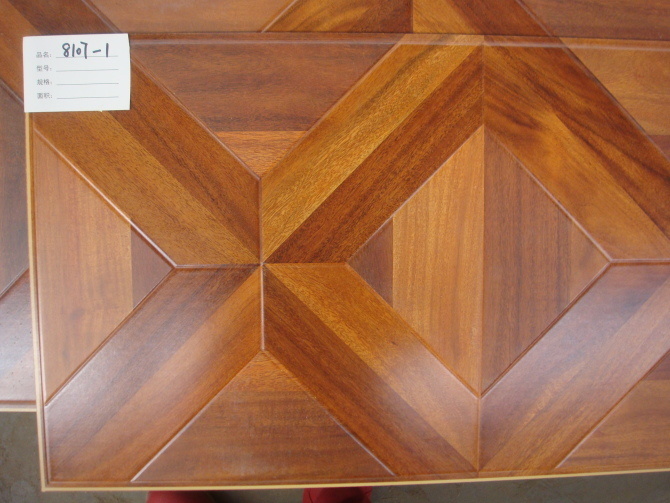 12mm Matt Gloss V-Groove Waxed HDF Hardwood Laminate Flooring