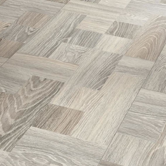 Matt Gloss Finish Laminate Flooring with U-Groove Painting