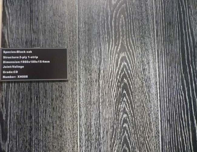 2015 Lastest Design Embossment Wood Flooring Engineered 12/3mm D&G Floor