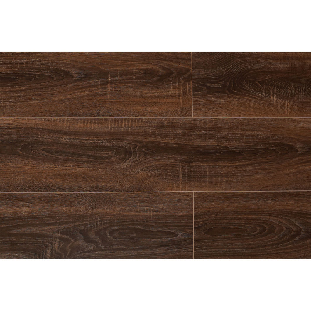 Maple Color 8mm Laminate/Laminated Flooring with Wax