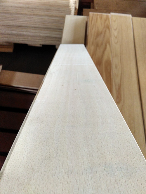 Multi-Layer Natural Color Smooth French Oak Engineered Flooring