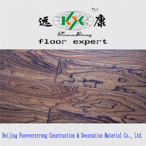 Multi Layer Solid Engineered Wood Floor, Rustic Engineered Oak Flooring