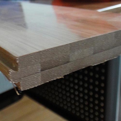 Carbonized Horizontal Solid Bamboo Flooring UV Lacquer Smooth