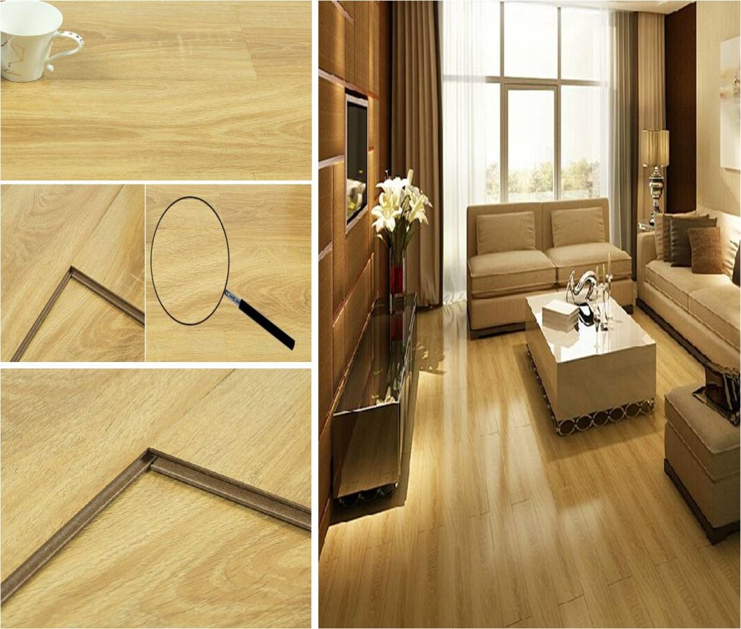 High Glossy 8mm 12mm Waterproof HDF Laminate Flooring