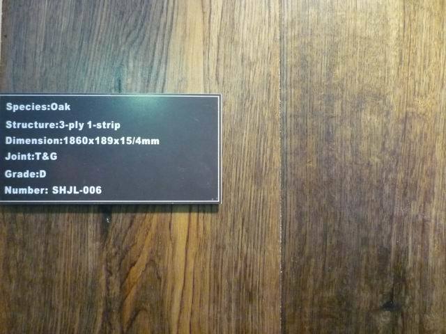 Multi Layer Solid Engineered Wood Floor, Rustic Engineered Birch Flooring