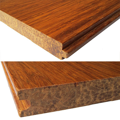 T&G or Click System Carbonized Strand Woven Bamboo Flooring