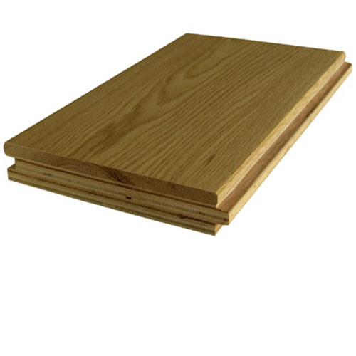 Parquet White Oak Wood Floor 2 Strips Cheap Floor Tiles