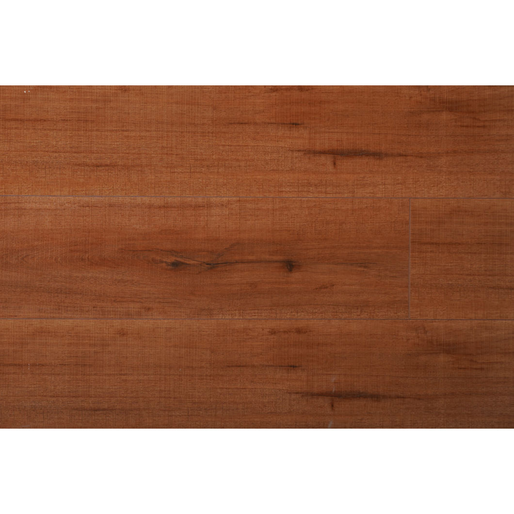 Maple Color 8mm Laminate/Laminated Flooring with Wax