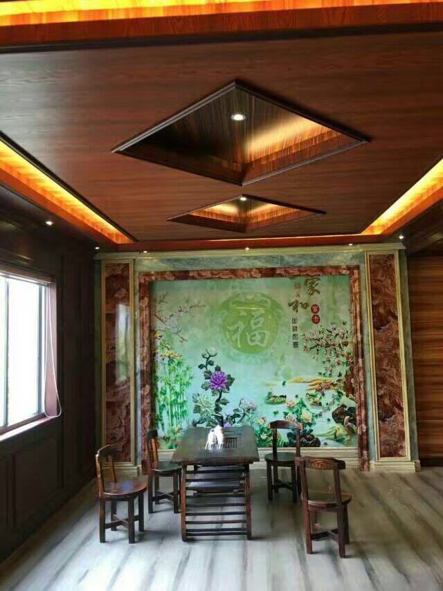HDF Cherry Laminate/Laminated Flooring Dark Color Floor Tile