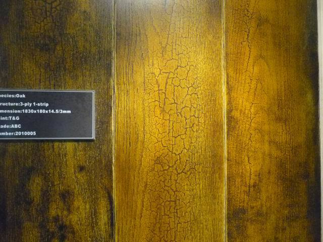 Three-Layer Birch Engineered Solidwood Flooring