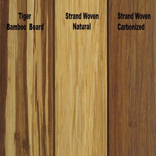 Natural Color Bamboo Strand Woven Flooring