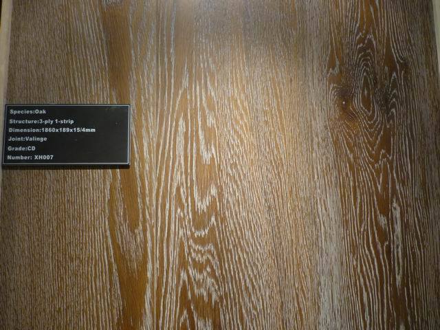 Stained Engineered Wood Flooring, Parquet Flooring Factory Multi Layer Engineered Flooring