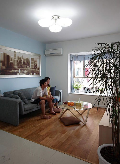 Multi Layer Engineered Wood Floor, Rustic Engineered Birch Flooring with Parquet Design